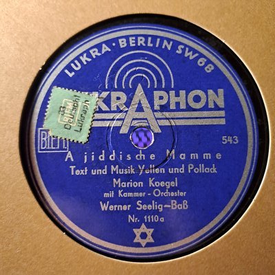 A Jiddische Mamme / Awrumale Melamed